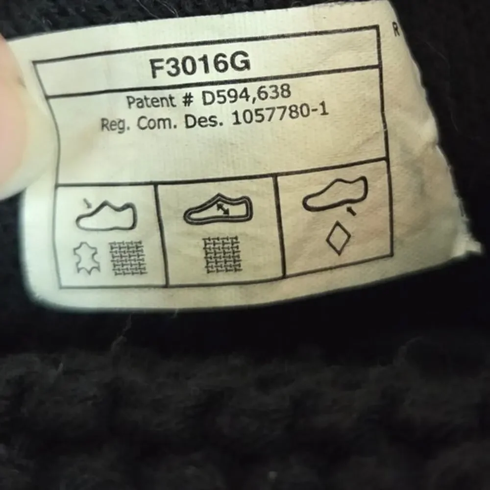 UGG Shaina Black Suede & Knit Ankle Boots Big Kids Size 4